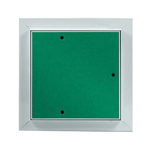 MW multi werkzeug Revisionsklappe 100 x 100 mm mit 12,5mm GK-Einlage imprägniert für Feuchtraum geeignet Aluminium-Rahmen weiß pulverbeschichtet 10 x 10 cm MW multi werkzeug Revisionsklappe 100 x 100 mm mit 12,5mm GK-Einlage imprägniert für Feuchtraum geeignet Aluminium-Rahmen weiß pulverbeschichtet 10 x 10 cm von MW multi werkzeug
