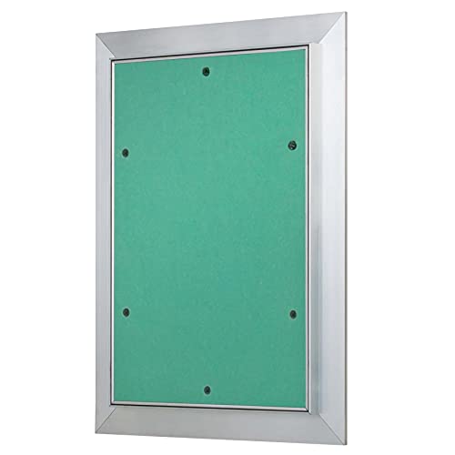 Revisionsklappe Trockenbau 200 x 330 mm – Revisionstür - Wartungsklappe mit 12,5 mm imprägnierter GK-Einlage und Druckverschluss – aus korrosionsbeständigem Aluminium – befliesbar – MW multi werkzeug von MW multi werkzeug