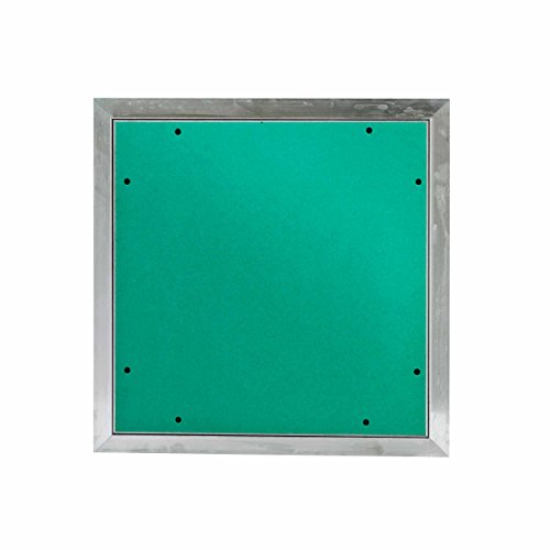 MW multi werkzeug Revisionsklappe 400 x 400 mm mit 12,5mm GK-Einlage imprägniert für Feuchtraum geeignet Aluminium-Rahmen 40 x 40 cm von MW multi werkzeug