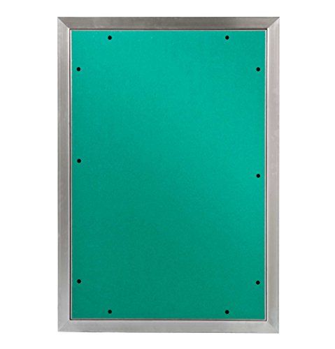 MW multi werkzeug Revisionsklappe 400 x 600 mm mit 25mm GK-Einlage imprägniert für Feuchtraum geeignet Aluminium-Rahmen 40 x 60 cm von MW multi werkzeug