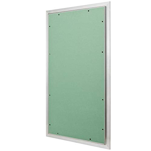 MW multi werkzeug Revisionsklappe 400 x 800 mm mit 12,5mm GK-Einlage imprägniert für Feuchtraum geeignet Aluminium-Rahmen 40 x 80 cm von MW multi werkzeug