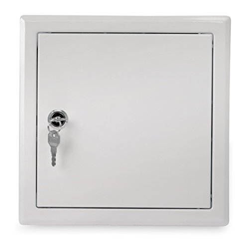 MW multi werkzeug Revisionstür 150 x 150 mm Zylinderschloss Stahl verzinkt weiß pulverbeschichtet 15 x 15 cm MW multi werkzeug Revisionstür 150 x 150 mm Zylinderschloss Stahl verzinkt weiß pulverbeschichtet 15 x 15 cm von MW multi werkzeug