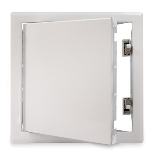MW multi werkzeug Revisionstür 400 x 600 mm Schnappverschluss (push to open) Stahl verzinkt weiß pulverbeschichtet 40 x 60 cm von MW multi werkzeug