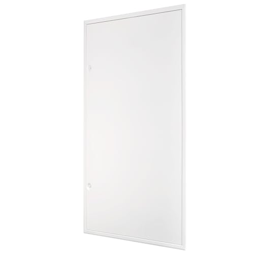 Revisionsklappe 60x100 cm Stahl - 1 mm starke Ausführung mit Vierkantschloss - weiß - MW multi werkzeug von MW multi werkzeug