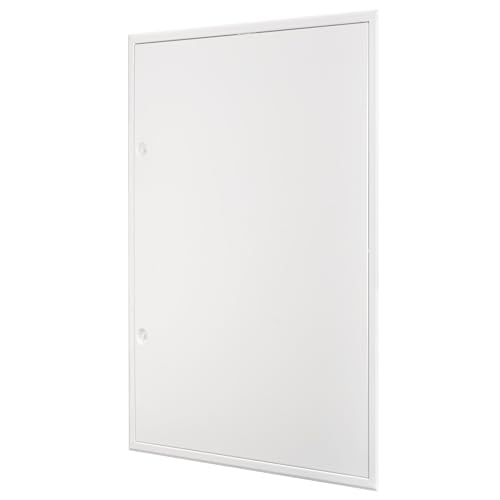 Revisionsklappe 60x80 cm Stahl - 1 mm starke Ausführung mit Vierkantschloss - weiß - MW multi werkzeug von MW multi werkzeug