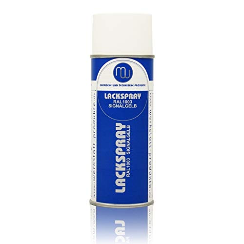 MW Lackspray RAL 1003 Signalgelb 400 ml schnelltrocknend 1003400 Sprühfarbe Sprühlacke von MW