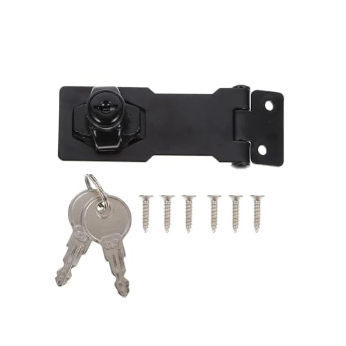 2 Pcs Lock Schrank Tür Fenster Schlösser Kind Proof Latch Schiebe Keyed Metall Für Schrank Möbel von MWAHJU