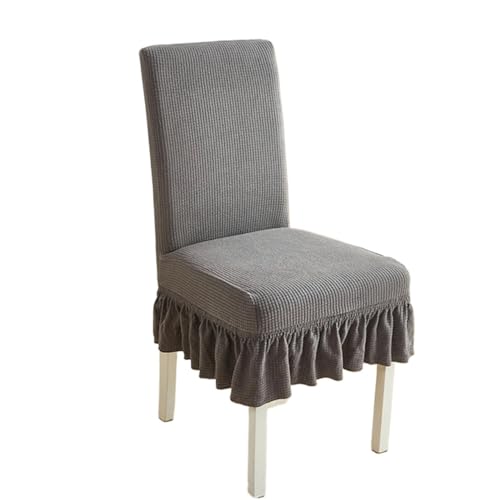 MWAHJU 4 Stück Elastische Stuhlhusse Universal Sitzbezüge Wohnzimmerstühle Bezüge for Zuhause Esszimmer Für Esszimmer Büro(Color 4) von MWAHJU