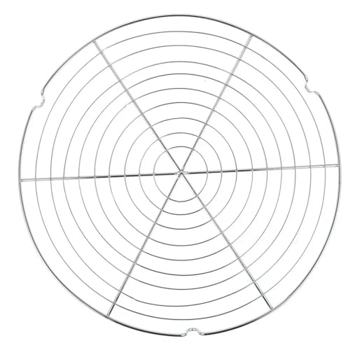 MWAHJU Rack Kühlung Kuchen Runde Cookie Backen Rösten Draht Dampfer Racks Stand Tablett Dampf Öl Bäckerei Edelstahl Grill Grid Zu Gebäck Für Outdoor Grill MWAHJU Rack Kühlung Kuchen Runde Cookie Backen Rösten Draht Dampfer Racks Stand Tablett Dampf Öl Bäckerei Edelstahl Grill Grid Zu Gebäck Für Outdoor Grill von MWAHJU