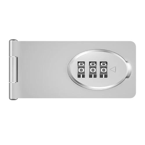 Schranktürschloss Festcodeschloss Schützen Sie ABS- und Edelstahlschlösser Kleiderschrank Für Schrank Möbel von MWAHJU