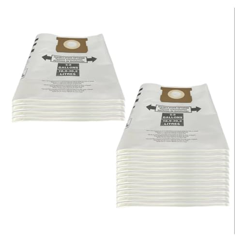 14 Stück Universal-Trockenstaubbeutel for Staubsauger mit 5 bis 8 Gallonen for 5-8 Gallonen-Staubbeutel 14 Stück Universal-Trockenstaubbeutel for Staubsauger mit 5 bis 8 Gallonen for 5-8 Gallonen-Staubbeutel von MWCEKDMUG