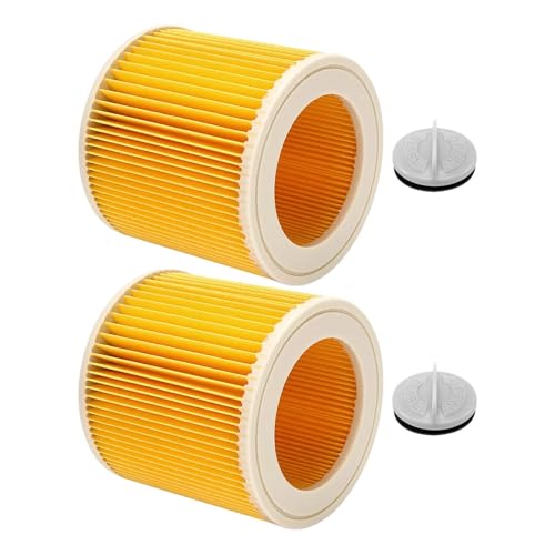 2 Stück Patronenfilter, Kompatibel For Kärcher, Staubsauger WD3 Premium WD2 WD3 WD1 MV3 MV2 WD 3 P Erweiterungsset Gegen Feinstaub von MWCEKDMUG