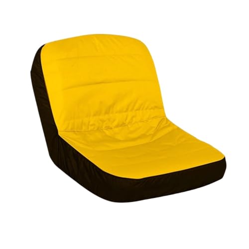 Sitzbezug For Aufsitzrasenmäher Mit Taschen, Wasserdichter Sitzbezug, Stuhlschutz For 12,5-14 Zoll Hohe Sitze(Yellow) von MWCEKDMUG