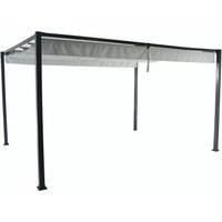 Creador Pavillon Aluminium/Stahl Iron grey 400x300x223 cm Creador Pavillon Aluminium/Stahl Iron grey 400x300x223 cm von MWH