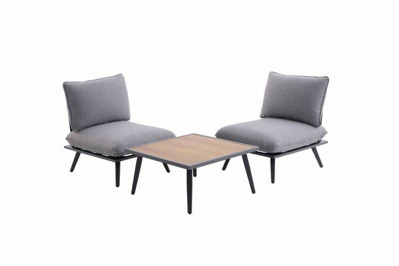 MWH Gartenlounge-Set Creador Antao S Lounge-Set - 2 Sessel mit Tisch von MWH