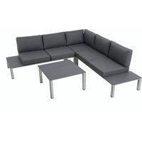 MWH Kedline Loungeset inkl. Kissen Aluminium von MWH