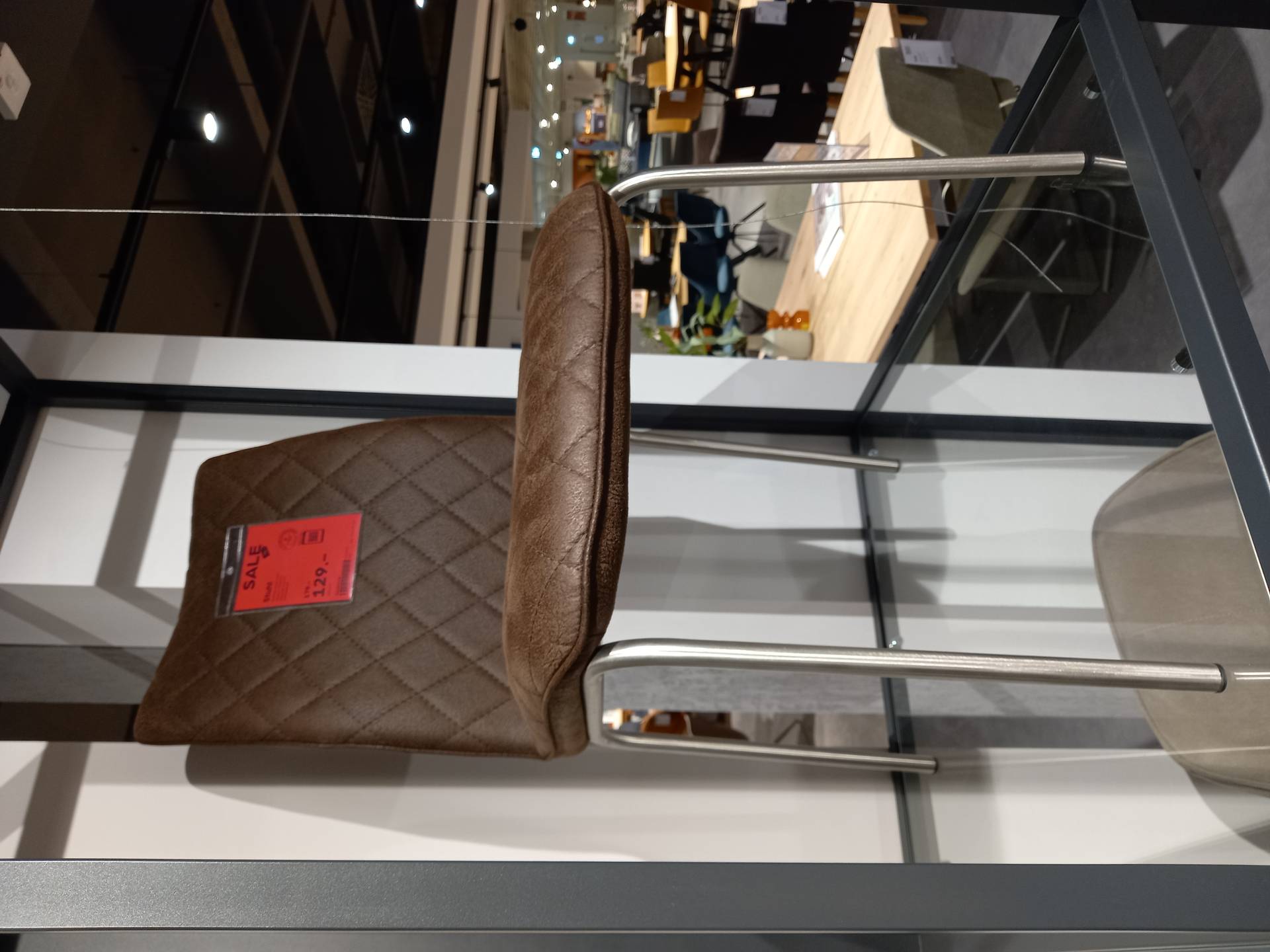 MWH Stuhl MAILAND in Stoff Microfaser braun MWH Stuhl MAILAND in Stoff Microfaser braun von MWH