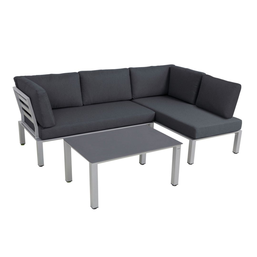 MWH WIDOO Lounge-Set - silber MWH WIDOO Lounge-Set - silber von MWH