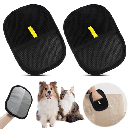 MWRWRR 2 Stück Fellmagnet, Handschuhe Doppelseitig für Hunde & Katzen, Remover Katzenhandschuh, Atmungsaktive Haustierhaarentferner mit Anti-Statik-Funktion, Wiederverwendbar für Kleidung, Sofas MWRWRR 2 Stück Fellmagnet, Handschuhe Doppelseitig für Hunde & Katzen, Remover Katzenhandschuh, Atmungsaktive Haustierhaarentferner mit Anti-Statik-Funktion, Wiederverwendbar für Kleidung, Sofas von MWRWRR