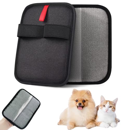 MWRWRR Fellmagnet, 2 Stück Handschuhe Doppelseitig für Hunde & Katzen, Remover Katzenhandschuh, Atmungsaktive Haustierhaarentferner mit Anti-Statik-Funktion, Wiederverwendbar für Sofas Kleidung MWRWRR Fellmagnet, 2 Stück Handschuhe Doppelseitig für Hunde & Katzen, Remover Katzenhandschuh, Atmungsaktive Haustierhaarentferner mit Anti-Statik-Funktion, Wiederverwendbar für Sofas Kleidung von MWRWRR
