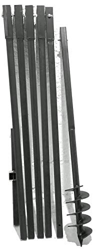 120 mm 6 meter Erdbohrer Brunnenbohrer Handerdbohrer Erdlochbohrer Brunnenbau Pfahlbohrer brunnenbohrgerät von MWS-Apel