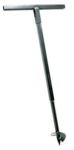 120 mm Erdbohrer Handerdbohrer Erdlochbohrer Pflanzbohrer Pfahlbohrer Lochspaten Erdlochausheber Pfostenbohrer von MWS-Apel