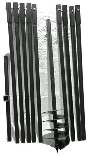 200 mm 10 meter Erdbohrer Brunnenbohrer Handerdbohrer Erdlochbohrer Brunnenbau Pfahlbohrer brunnenbohrgerät 200 mm 10 meter Erdbohrer Brunnenbohrer Handerdbohrer Erdlochbohrer Brunnenbau Pfahlbohrer brunnenbohrgerät von MWS-Apel