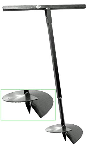 300 mm Erdbohrer Handerdbohrer Erdlochbohrer Pflanzbohrer Pfahlbohrer Lochspaten Erdlochausheber Pfostenbohrer 300 mm Erdbohrer Handerdbohrer Erdlochbohrer Pflanzbohrer Pfahlbohrer Lochspaten Erdlochausheber Pfostenbohrer von MWS-Apel
