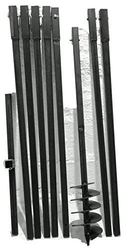 150/8 meter Erdbohrer Brunnenbohrer Handerdbohrer Erdlochbohrer Brunnenbau Pfahlbohrer brunnenbohrgerät von MWS-Apel