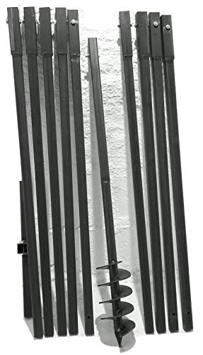 120 mm 10 meter Erdbohrer Brunnenbohrer Handerdbohrer Erdlochbohrer Brunnenbau Pfahlbohrer brunnenbohrgerät von MWS-Apel