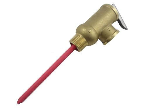 1 Stück 1/2 Zoll DN15 Messing TP-Ventil, Temperatur-Druckbegrenzungsventil von MWSQQGKCF
