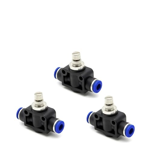 5PCS Air Flow Speed ​​Control Ventil Rohr Wasser Schlauch Pneumatische Push-In Fittings 4-12mm Rohr joint(4MM) von MWSQQGKCF
