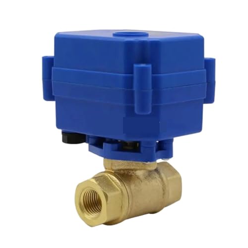 CWX-15Q/N DN15 1/2" BSP Messing Elektrischer Kugelhahn Elektrisches Mini-Wasserventil 5V 12V DC 24V AC 220V CR 01 02 03 04 05 CR01 CR02(Ac220v-cr03) von MWSQQGKCF