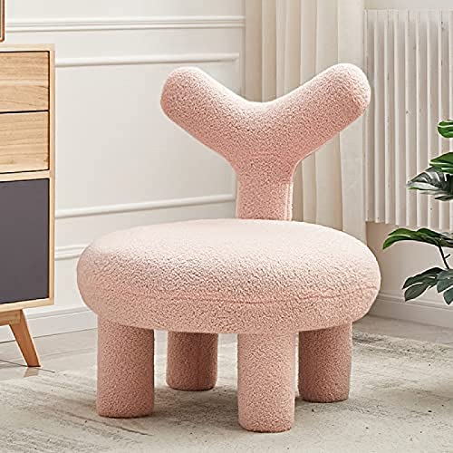 MWUCAIXIA Fußhocker, pelziger Komfort mit Rückenlehne, Design-Fußstütze, Hocker für Zuhause, Schlafzimmer, Wohnheim, Wohnzimmer, 50 x 57 cm MWUCAIXIA Fußhocker, pelziger Komfort mit Rückenlehne, Design-Fußstütze, Hocker für Zuhause, Schlafzimmer, Wohnheim, Wohnzimmer, 50 x 57 cm von MWUCAIXIA