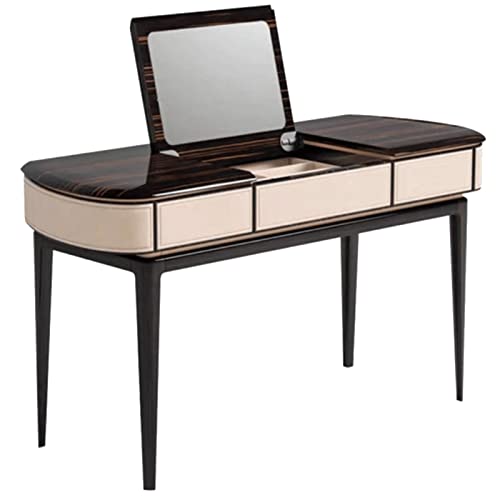 MWUCAIXIA Vanity Banks Luxus Schminktisch Aufbewahrungsschrank Integriertes Schlafzimmer Multifunktionaler Wind Schminktisch von MWUCAIXIA