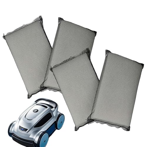 MWZBTG 4 Stück Filterpads, 25x16x4cm Poolsauger Filter, Nylon Schaum Baumwollmaterial Poolroboter Reiniger Feinfilterpads, Reinigungs Ersatzteile Für Entfernung Von Schmutzpartikeln Und Staub von MWZBTG