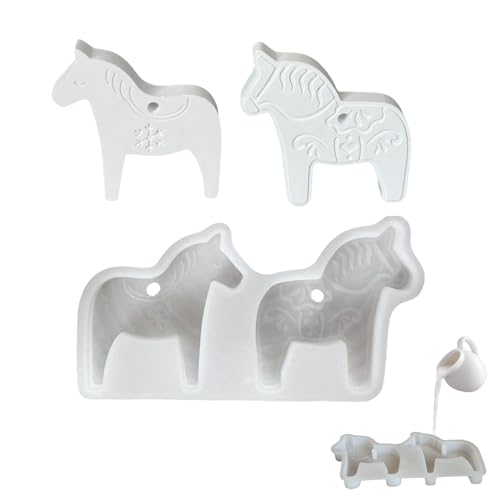 MWZBTG Form - Silicone Gussform,Einfache Entformung Flexible Gussform Für Paste Gips Zement Deko Seife Aromatherapie Kerze von MWZBTG