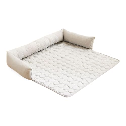 MWZBTG Kühles Hundebett Für Den Sommer - Kühlmatte Für Haustiere,Atmungsaktive Haustierdecke Mit Rutschfester Unterseite Für Drinnen Auto Transportbox Hundehöhle von MWZBTG