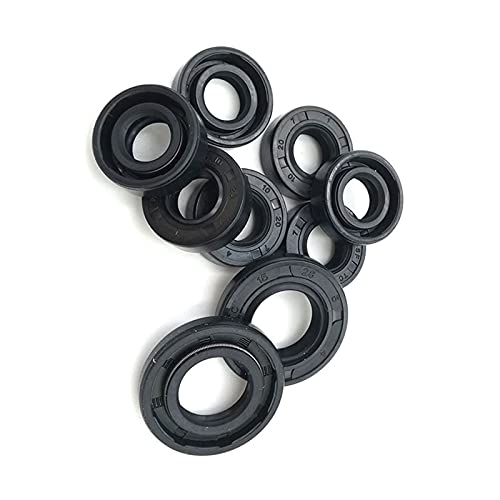 2ST Tc Typ Wellendichtring aus Nitril Covered zweilippig Mit Schraubenzugfeder, 22X41.25X6mm von MXBAOHENG