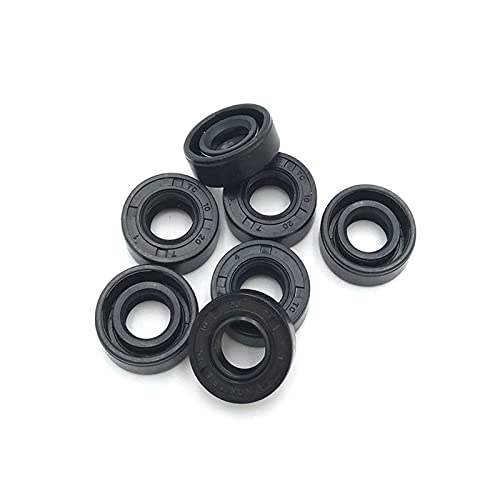 Nbr Wellendichtring Tc Gummibeschichtete Doppellippenöldichtung, 5x10x4mm 2Pcs von MXBAOHENG