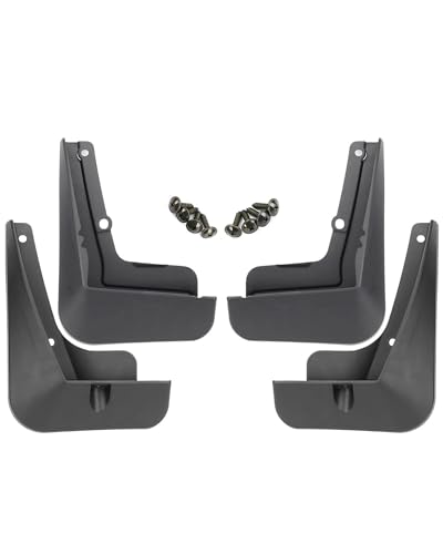 MXDDWLKJ Auto Spritzschutz Für Kia Für EV6 Ev6 CV EV 2021 2022 2023 4er-Set Auto-Schmutzfänger, Schmutzfänger, Spritzschutz, Kotflügel Vorn Hinten Geformt Auto Schmutzfänger von MXDDWLKJ