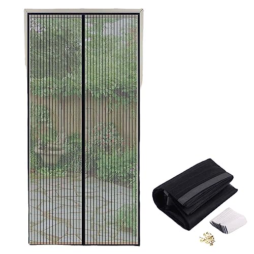 MXDHOKY 1 Stück Kratzfest Insektenschutz Balkontür, Schwarz Magnet Fliegengitter Tür, Fliegenschutz Terassentür Ohne Bohren, Für Balkontür Wohnzimmer Schiebetür Terrassentür MXDHOKY 1 Stück Kratzfest Insektenschutz Balkontür, Schwarz Magnet Fliegengitter Tür, Fliegenschutz Terassentür Ohne Bohren, Für Balkontür Wohnzimmer Schiebetür Terrassentür von MXDHOKY