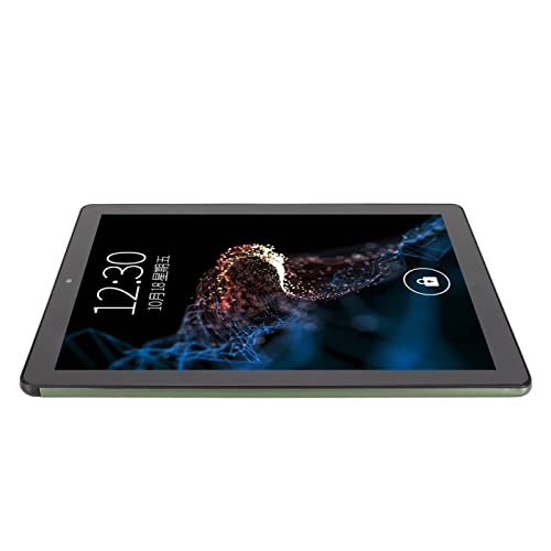 10,1-Zoll-Tablet, HD-Tablet Vorne 5 MP Hinten 13 MP 6 GB 128 GB Grün 2,4 G 5 G WiFi Zum Fotografieren für Android 11.0 (EU-Stecker) von MXGZ