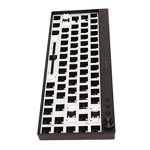 MXGZ DIY Mechanische Tastatur, 68 Tasten Hohe HäRte Benutzerdefinierte Mechanische Tastatur ABS 65% Layout FüR DIY (Schwarz) von MXGZ