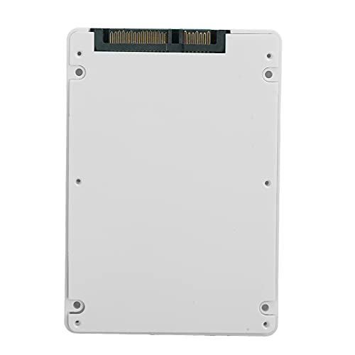 MXGZ SSD-Konverter, MSATA-zu- -Gehäuse PCIE 7 mm extern mit Schraube für Desktop-Computer für Notebooks für Laptops(Weiß) von MXGZ