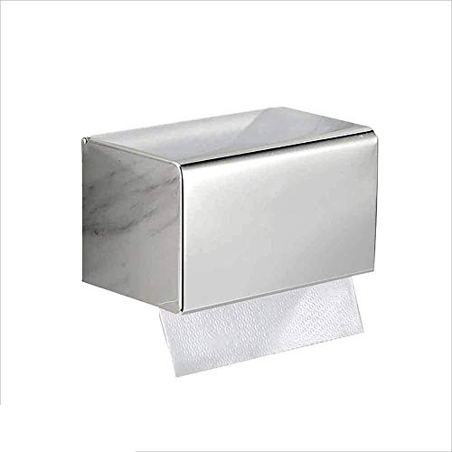 MXLDZHLW Toilettenpapierhalter, Geschlossener Toilettenpapierhalter Aus Edelstahl, Wasserdichte Toilettenpapierbox, Papierrolle, Pumpe, Papierfreier Spender, 15 X 12,5 X 12,5 cm/20 X 12,5 X 12,5 cm MXLDZHLW Toilettenpapierhalter, Geschlossener Toilettenpapierhalter Aus Edelstahl, Wasserdichte Toilettenpapierbox, Papierrolle, Pumpe, Papierfreier Spender, 15 X 12,5 X 12,5 cm/20 X 12,5 X 12,5 cm von MXLDZHLW