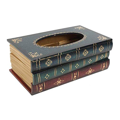 MXLDZHLW Toilettenpapierhalter, Holz-Taschentuchbox-Dekoration, Kreative Pumppackuin Buchform, Papierhandtuchaufbewahrung, Dekoration Für Zu Hause, Praktische Dekoration, a/a MXLDZHLW Toilettenpapierhalter, Holz-Taschentuchbox-Dekoration, Kreative Pumppackuin Buchform, Papierhandtuchaufbewahrung, Dekoration Für Zu Hause, Praktische Dekoration, a/a von MXLDZHLW