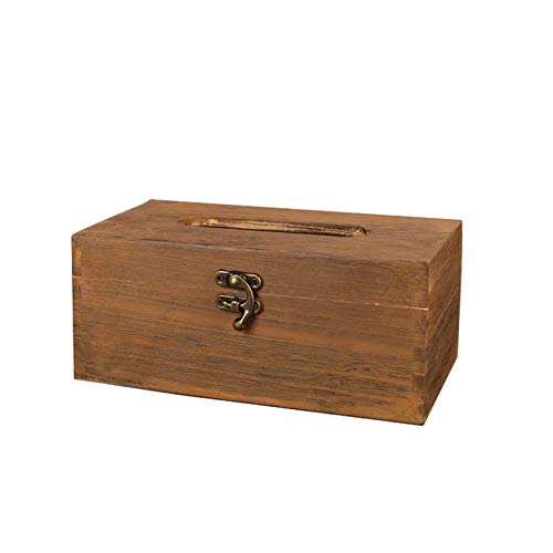 MXLDZHLW Toilettenpapierhalter, Tissue-Box Aus Holz, Serviettenbox Mit Verschluss, Tissue-Spender, Papierhandtuchspender, Tissue-Halter, Umweltfreundlichd Langlebig, Für Wohn-D Schlafzimmer, 15,8 X 11 MXLDZHLW Toilettenpapierhalter, Tissue-Box Aus Holz, Serviettenbox Mit Verschluss, Tissue-Spender, Papierhandtuchspender, Tissue-Halter, Umweltfreundlichd Langlebig, Für Wohn-D Schlafzimmer, 15,8 X 11 von MXLDZHLW