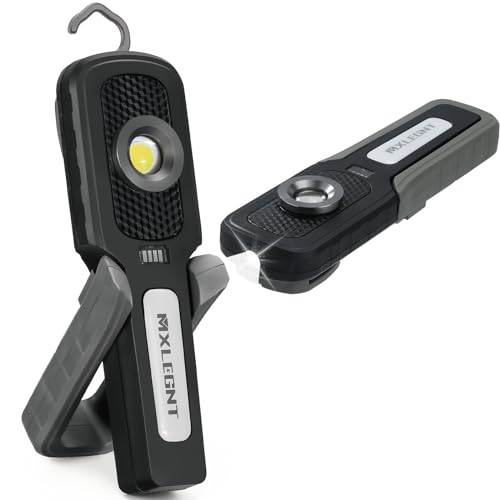 MXLEGNT LED Arbeitsleuchte Taschenlampe Arbeitslamp: Aufladbar 20W COB Inspektionsleuchten Werkstattlampe mit Magnet - 800 Lumen,4000mah Akku - Perfekt für Werkstatt, Auto Kfz Reparatur (handlampe) MXLEGNT LED Arbeitsleuchte Taschenlampe Arbeitslamp: Aufladbar 20W COB Inspektionsleuchten Werkstattlampe mit Magnet - 800 Lumen,4000mah Akku - Perfekt für Werkstatt, Auto Kfz Reparatur (handlampe) von MXLEGNT