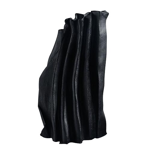 Blumenvasen Einfache getrocknete Blumenvase, Ornamente, Modellhaus, Wohnzimmerdekoration, Ornamente(Black) von MXMZSRTH